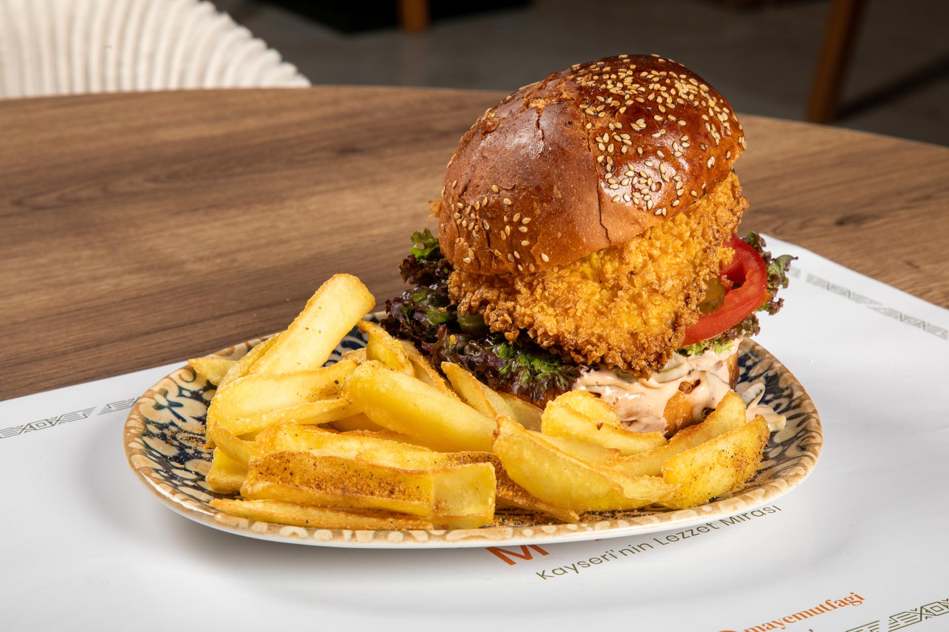 Maye Mutfağı CITIR TAVUKLU BURGER